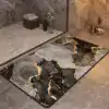 Dywanik łazienkowy marmur