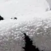 Dywanik łazienkowy czarny w białe grochy